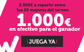 Wanabet Torneo Slots 2500€