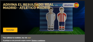 Acierta resultado R.Madrid v At.Madrid en casino Betfair